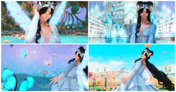 Faerie Princess being a Faerie