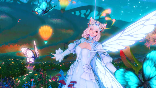 Blonde Faerie Princess arc
